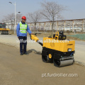 Compactador vibratório do rolo da mão da direção 800KG hidráulica (FYL-800C)